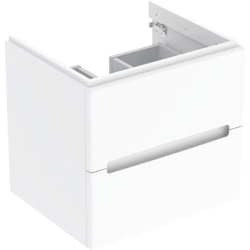Geberit Modo szafka pod umywalkę 60cm z dwoma szufladami, biała 502.878.01.1
