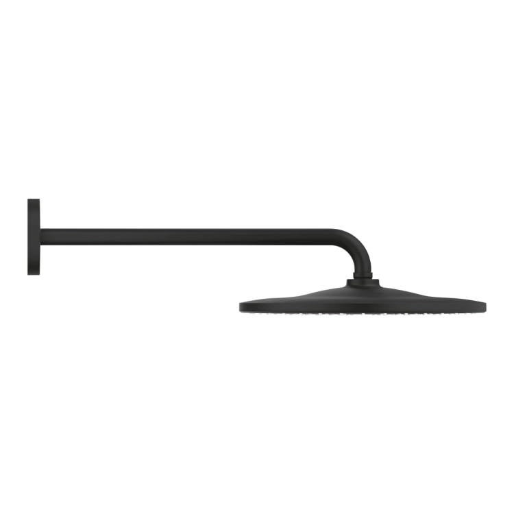 GROHE Rainshower Mono prysznic górny 310mm z ramieniem ściennym, phantom black 22121KF0
