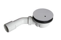 Sanplast syfon brodzikowy płaski ø90mm, pokrywa chrom 661-A0041