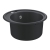 GROHE K200 zlewozmywak 1-kom. wpuszczny w blat 51cm, czarny granit 31656AP0