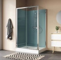 Sanswiss Modul 1200 kabina czterościenna prostokątna 120x80cm, wariant 4, wersja montażu narożnik 21284S2.2.40.07