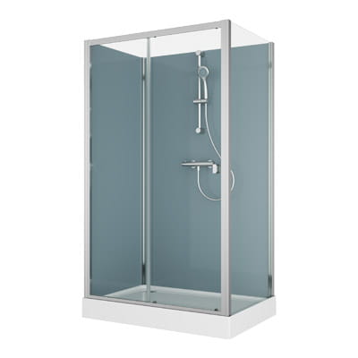 Sanswiss Modul 1200 kabina czterościenna prostokątna 120x80cm, wariant 3, wersja montażu narożnik 21283S2.2.40.07