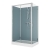 Sanswiss Modul 1200 kabina czterościenna prostokątna 120x80cm, wariant 3, wersja montażu narożnik 21283S2.2.40.07