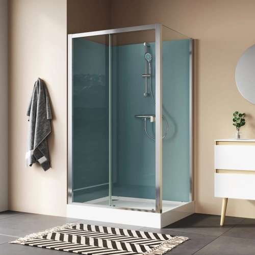 Sanswiss Modul 1200 kabina czterościenna prostokątna 120x80cm, wariant 3, wersja montażu narożnik 21283S2.2.40.07