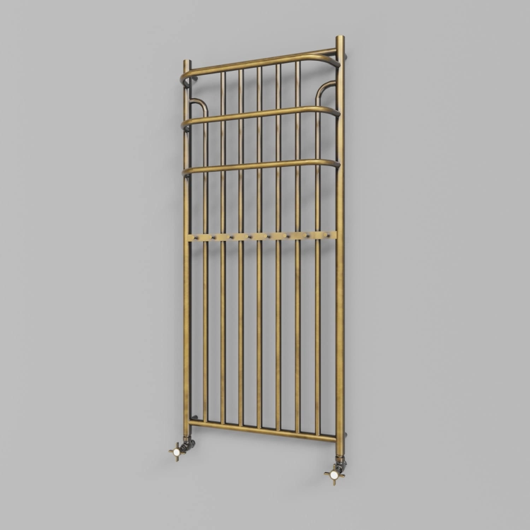 Imers Minas 5 grzejnik łazienkowy 530x1000mm, stary mosiądz 0452SM