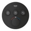 GROHE Grohtherm SmartControl bateria termostatyczna do obsługii 3 wyjść, element zewnętrzny, phantom black 29508KF0