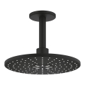 GROHE Rainshower SmartActive 310 deszczownica z przepustem stropowym 142 mm, 2 strumienie, phantom black 22124KF0