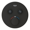 GROHE Grohtherm SmartControl bateria termostatyczna do obsługii 2 wyjść, element zewnętrzny,  phantom black 29507KF0
