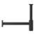 GROHE półsyfon umywalkowy, phantom black 29509KF0