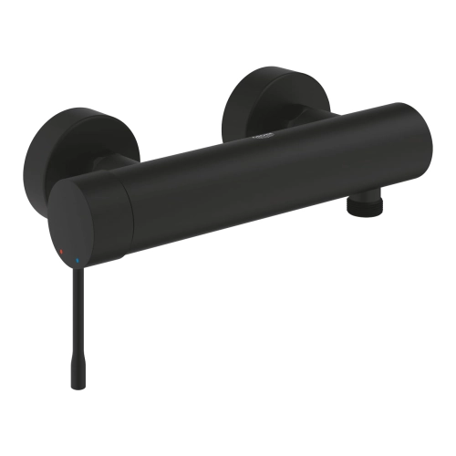 GROHE Essence New bateria natryskowa ścienna, phantom black 25252KF1