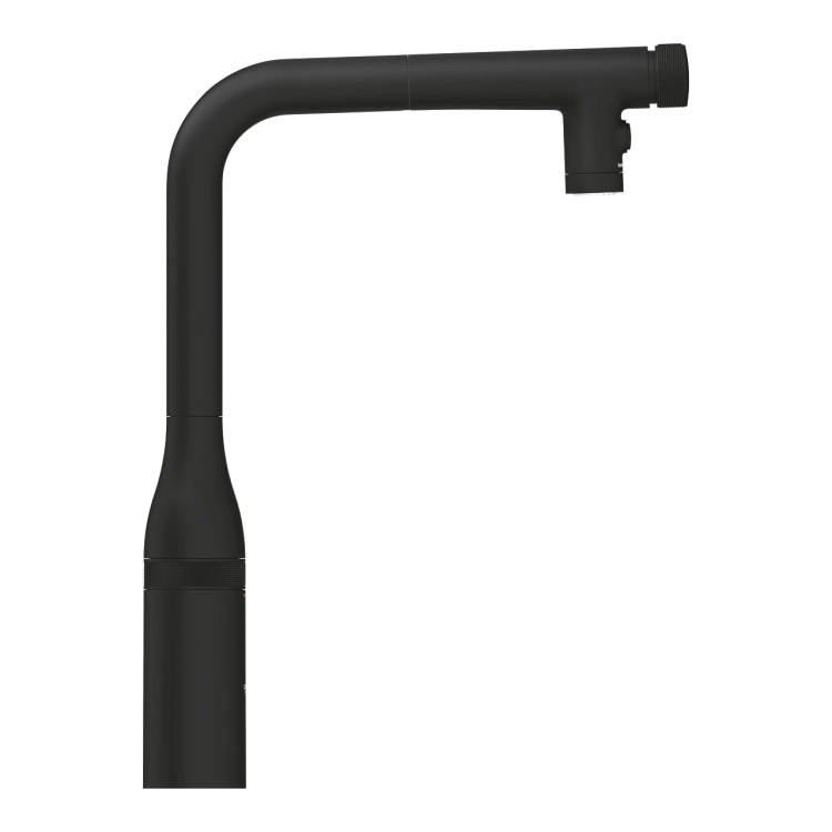 GROHE Essence SmartControl bateria zlewozmywakowa z wyciąganą wylewką, phantom black 31892KF0