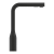 GROHE Essence bateria zlewozmywakowa z wyciąganą wylewką, phantom black 30504KF0