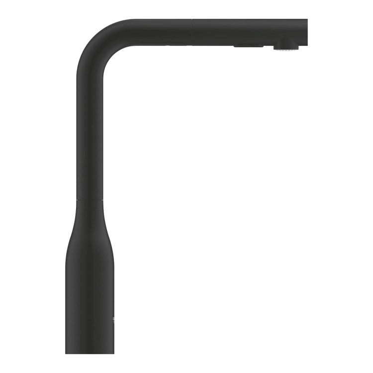 GROHE Essence bateria zlewozmywakowa z wyciąganą wylewką, phantom black 30504KF0