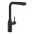 GROHE Essence bateria zlewozmywakowa z wyciąganą wylewką, phantom black 30504KF0