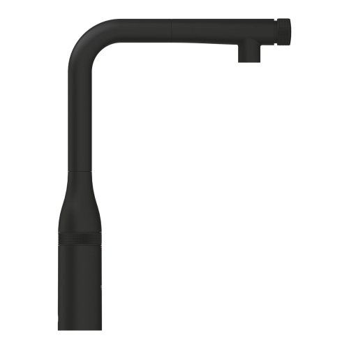 GROHE Essence SmartControl bateria zlewozmywakowa z wyciąganą wylewką, phantom black 31928KF0