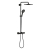 GROHE Grohtherm Rainshower SmartActive 310 komplet prysznicowy z termostatem do montażu ściennego, phantom black 22119KF0