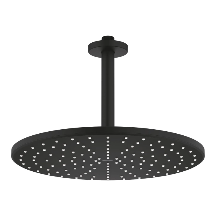 GROHE Rainshower Mono prysznic górny 310mm z przepustem stropowym 142 mm, phantom black 22122KF0