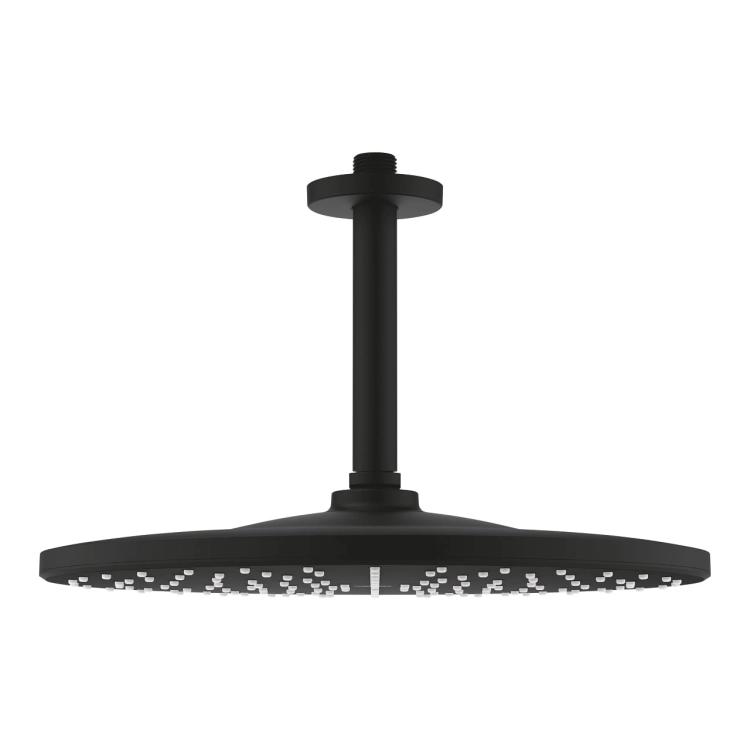 GROHE Rainshower Mono prysznic górny 310mm z przepustem stropowym 142 mm, phantom black 22122KF0