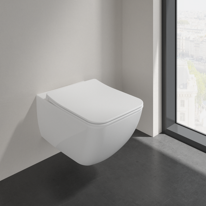 VILLEROY&BOCH Venticello Combi-Pack miska podwieszana 56x37,5cm z deską wolnoopadającą 4611RL01