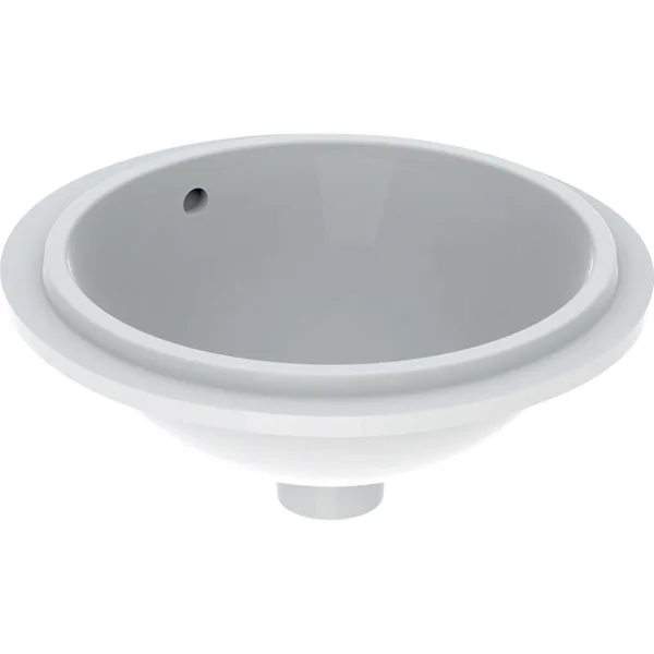 GEBERIT VariForm umywalka podblatowa ø33cm, szkliwiony spód 500.745.01.2