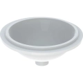 GEBERIT VariForm umywalka podblatowa ø33cm, biała, szkliwiony spód, bez przelewu 500.747.01.2