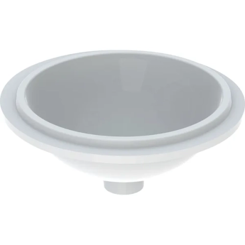 GEBERIT VariForm umywalka podblatowa ø33cm, biała, KeraTect, bez przelewu 500.746.00.2