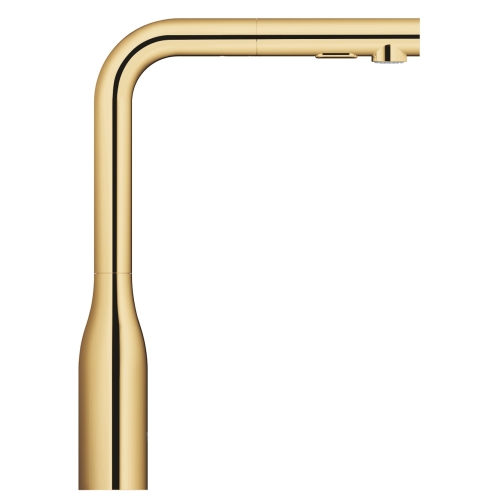 GROHE Essence bateria zlewozmywakowa z wyciąganą wylewką, złoty połysk - cool sunrise 30504GL0