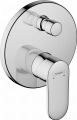 HansGrohe Veris Blend bateria wannowo-prysznicowa podtynkowa, element zewnętrzny, chrom 71466000