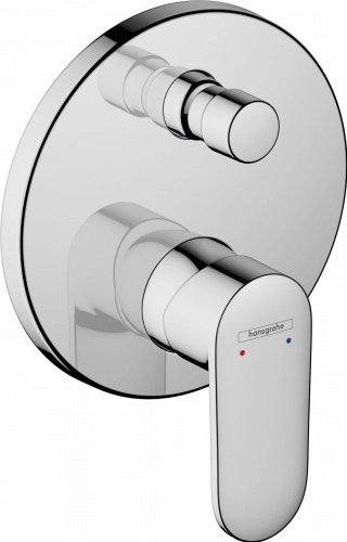 HansGrohe Veris Blend bateria wannowo-prysznicowa podtynkowa, element zewnętrzny, chrom 71466000