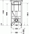 Duravit DuraSystem Standard stelaż do WC h-1148mm WD1011000000