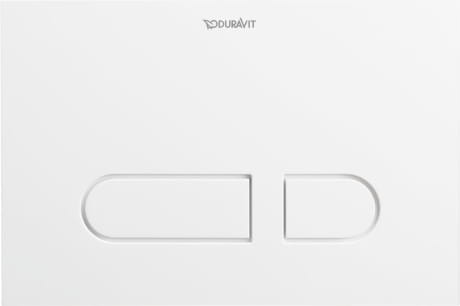 Duravit DuraSystem A1 przycisk spłukujący, biały alpin WD5001011000