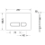 Duravit DuraSystem A1 przycisk spłukujący, biały alpin WD5001011000