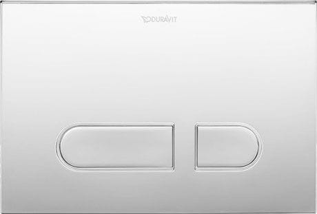 Duravit DuraSystem A1 przycisk spłukujący, chrom WD5001021000