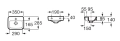 Roca Senso Square umywalka 35x28,5cm A32751D000