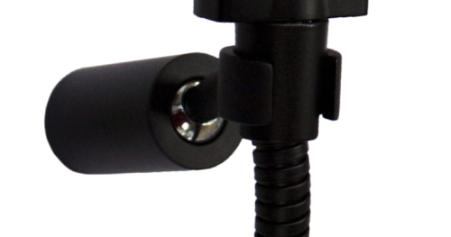 Paffoni Black uchwyt punktowy, czarny mat ZSUP020NO