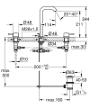 Grohe Essence New bateria umywalkowa 3-otw. 20299001