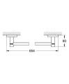 Grohe Essentials wieszak na ręcznik 40366001 
