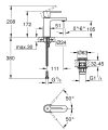 Grohe Plus S-size bateria umywalkowa z korkiem push-open 33163003