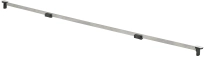Viega Advantix Vario ruszt wykończeniowy SR1 stal szczotkowana matowa 300-1200mm model 4965.30, 686.284 