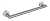 Andex Norwegian wieszak rurka 30x6cm 456/30/SG