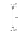 GROHE Silverflex wąż prysznicowy 2,00m 27137001