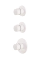 Paffoni Modular Box bateria wannowa-prysznicowa podtynkowa z termostatem, 2-drożna, biały mat MDE018BO