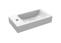 Kaldewei Cono umywalka ścienna 55x30cm z otworem, model 3073, biała 9080.0639.3001
