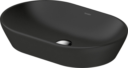 Duravit D-Neo umywalka nablatowa 60x40x12,5cm, antracyt mat 2372601370