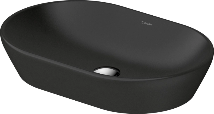 Duravit D-Neo umywalka nablatowa 60x40x12,5cm, antracyt mat 2372601370
