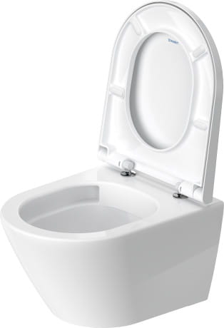 Duravit D-Neo SET miska podwieszana 48x37cm Rimless z deską wolnoopadajacą 45880900A1