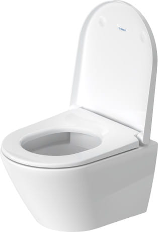 Duravit D-Neo SET miska podwieszana 48x37cm Rimless z deską wolnoopadajacą 45880900A1