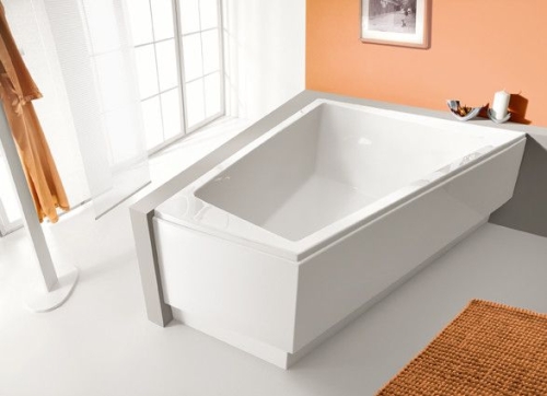 Sanplast Space Line wanna narożna asymetryczna prawa WTP-kpl/SPACE 140x180+SP 610-100-1370-01-000