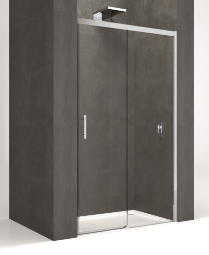 Novellini Kali PH drzwi kabinowe suwane 120cm (121-124,5cm) KALIPH121-1B