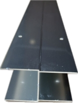 Sanplast TX5b profil poszerzający 661-A0037-38, kolor srebrny błyszczący